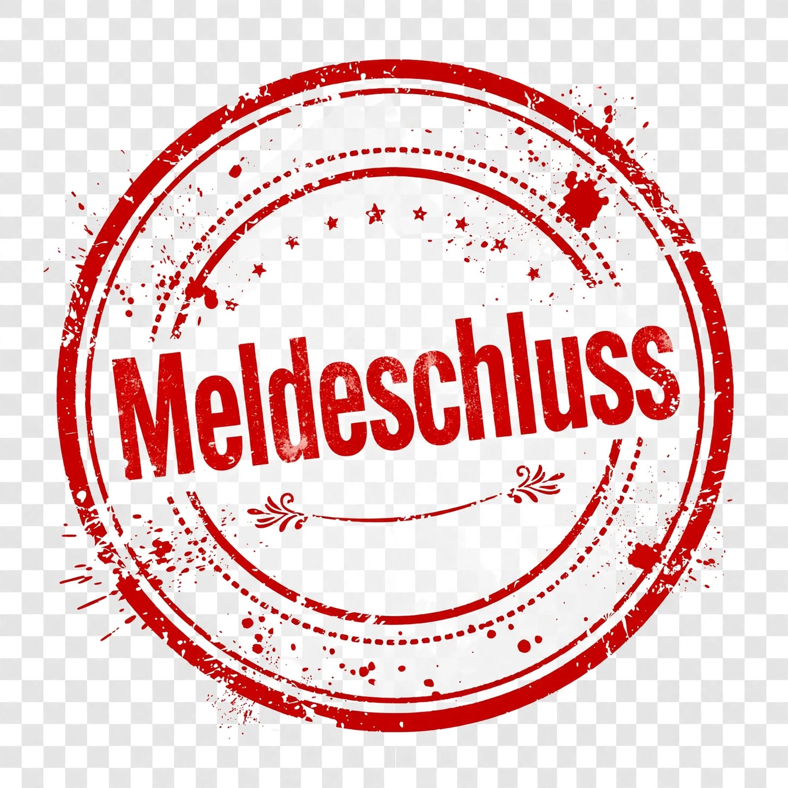 Meldeschluss